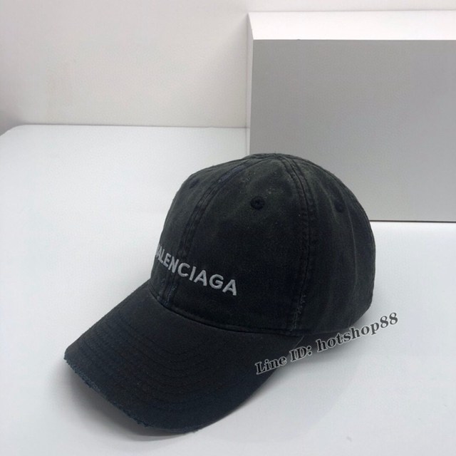 Balenciaga專櫃新款巴黎世家百搭款男女通用棒球帽鴨舌帽 mmyj3469